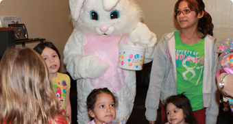 Easter Baskets at Texas Children’s Hospital